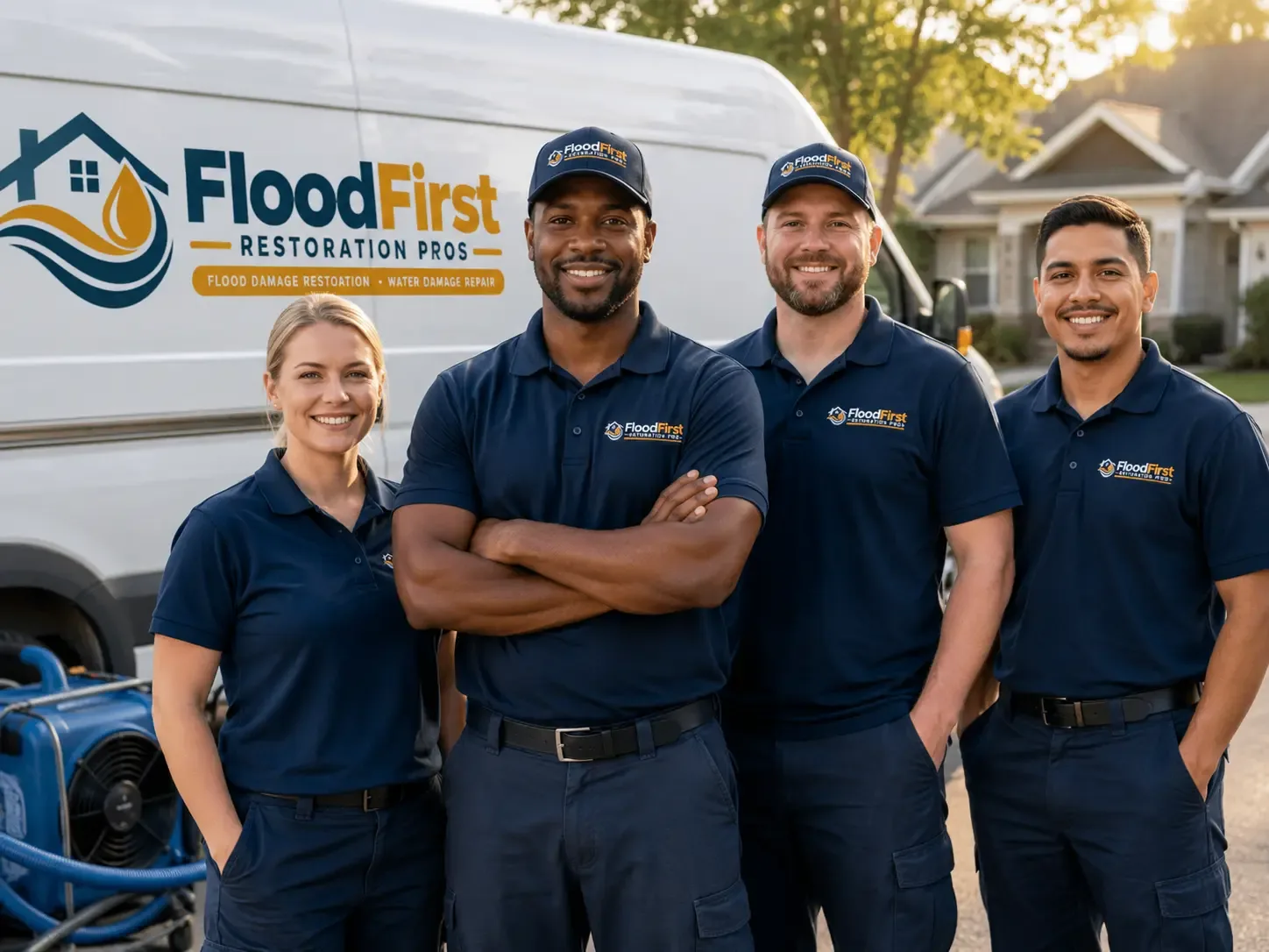 Flood Damage Restoration company in Chalk Hill, PA
